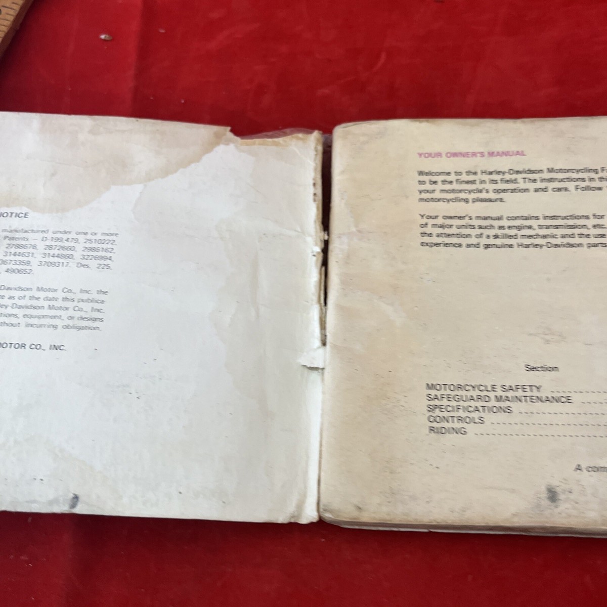 Harley Davidson Owners Manual 1974 FL FLH 1200 FX FXE 1200 | eBay