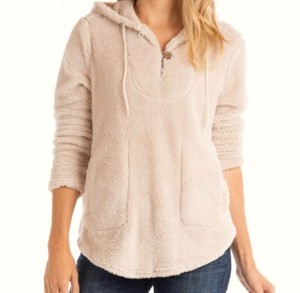 fluffy pullover hoodie