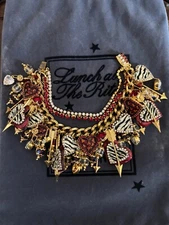 Lunch At The Ritz Triple Strand VALENTINE Brunch Bracelet; NEW, NEVER WORN;RARE