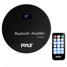 Pyle PLMRM4BTA Gauge Style Marine Boat Bluetooth USB AUX Amplifier Receiver