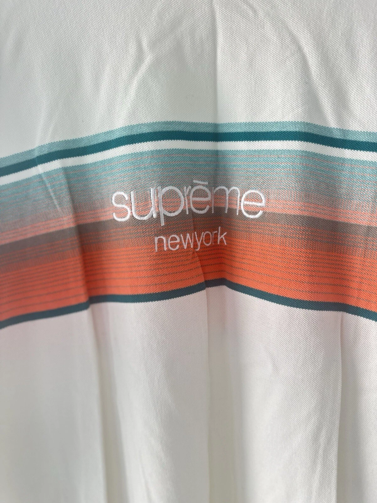 T shirt manches longues logo Supreme New York taille L