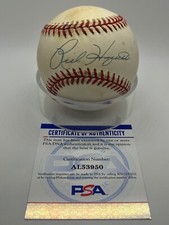 Rick Honeycutt Dodgers A's Cardinals Signed Autograph OMLB Baseball PSA DNA