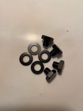 4 Pack Replacement Screw For Fuel Vector Wheels Matte Black Bolt