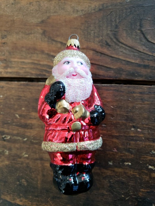 Kurt Adler Santa Ornament