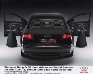 Audi a8 bang olufsen