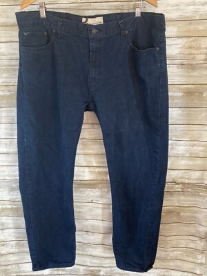 Dressmann.com Since 1967 Men 40 30 DARK DENIM Straight BLUE JEANS EUC j355  | eBay