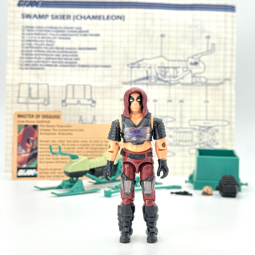 G.I. Joe A Real American Hero Zartan Chameleon (Swamp Skier