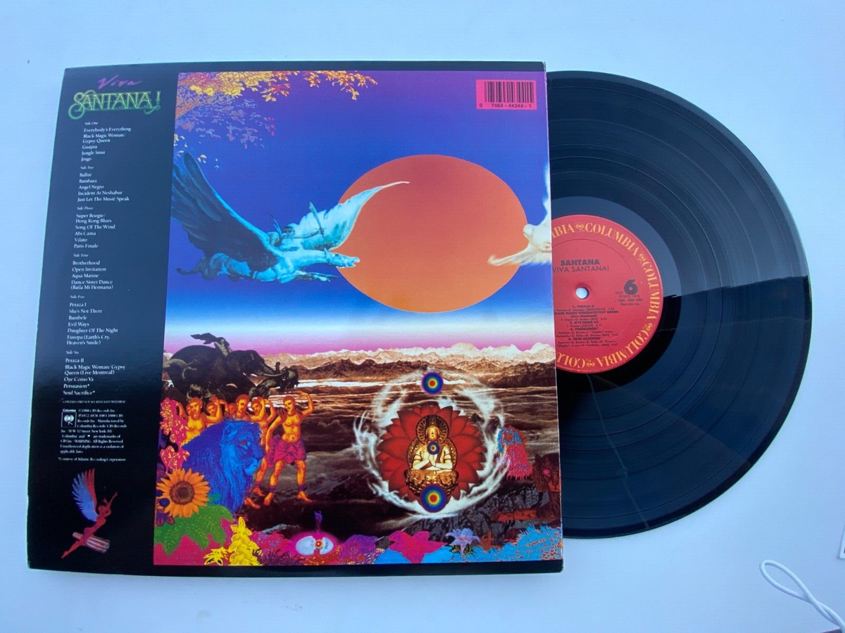Santana Viva Santana! w/ 3 lps Psych Record lp original vinyl