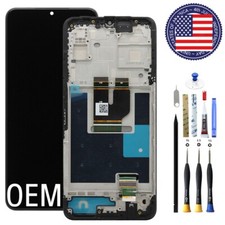 OEM LCD Display Touch Screen Digitizer Frame For T-Mobile Revvl 7 5G TMRV075G