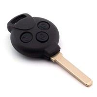 2X Auto Ersatz SchlüSsel GehäUse FüR Smart 450, 451, 452, 454 Fortwo Forfour