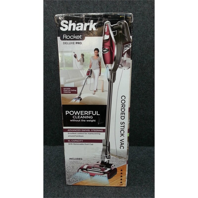 Shark HV322 66 Rocket Deluxe Pro Corded Stick Vacuum Cleaner/Hand Vac * 622356537889 eBay