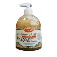 Savon d'Alep Liquide Premium BIO 40% Huile de Baie de Laurier