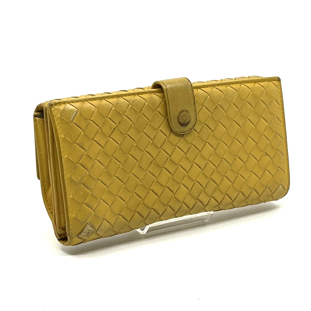 Bottega Veneta Leather Yellow Wallets for Women for sale | eBay display picture 1