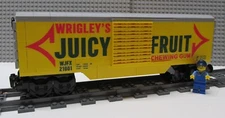 Custom Train Wrigley's Juicy Fruit Boxcar -PLEASE READ ITEM DESCRIPTION-