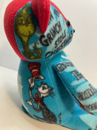Dr Suess plush teddy bear 18" tall book Grinch Christmas Cat Hat Horton Lorax - Picture 10 of 15