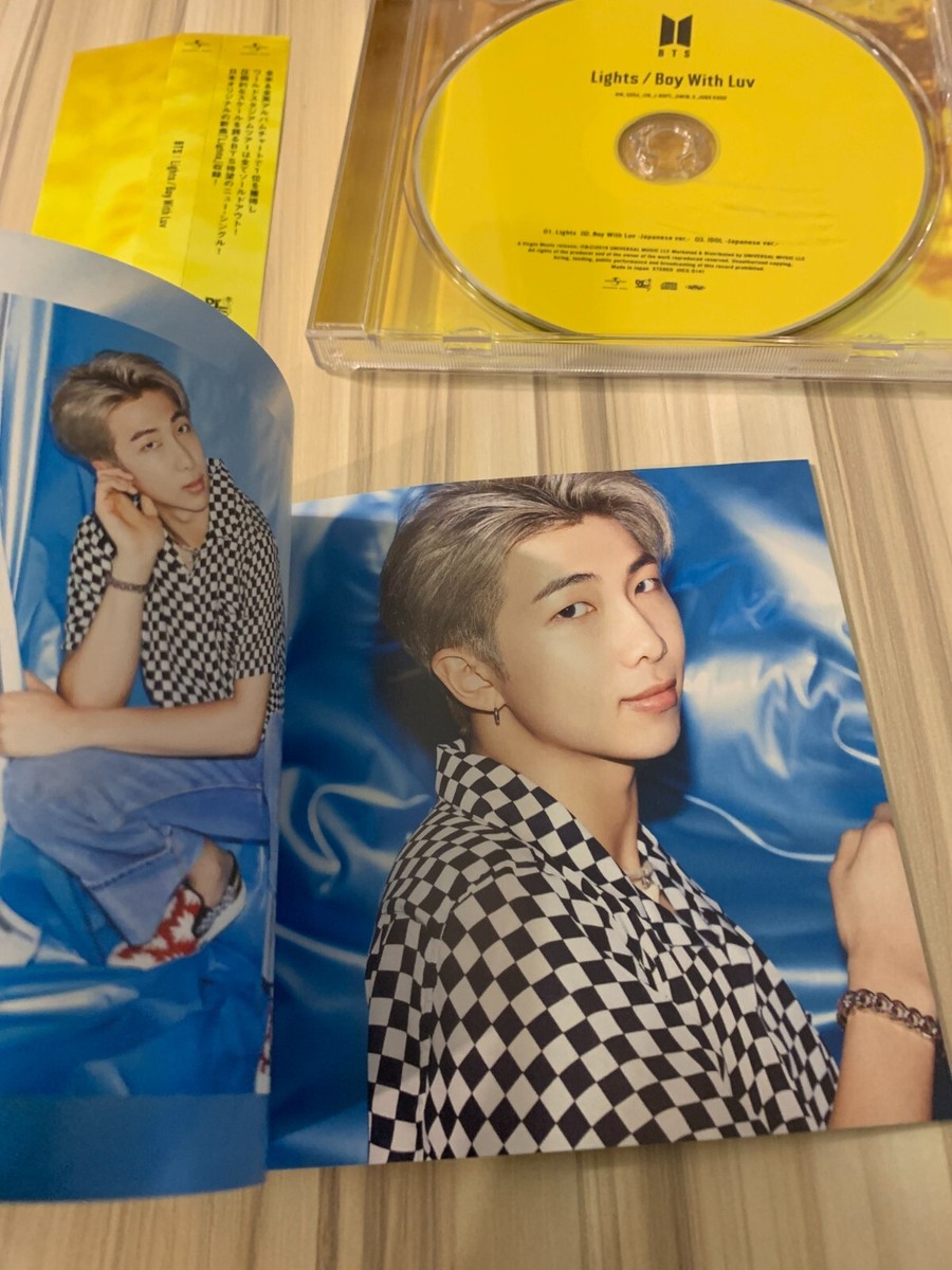 Lights / Boy with Luv by BTS CD japanese ver from japan