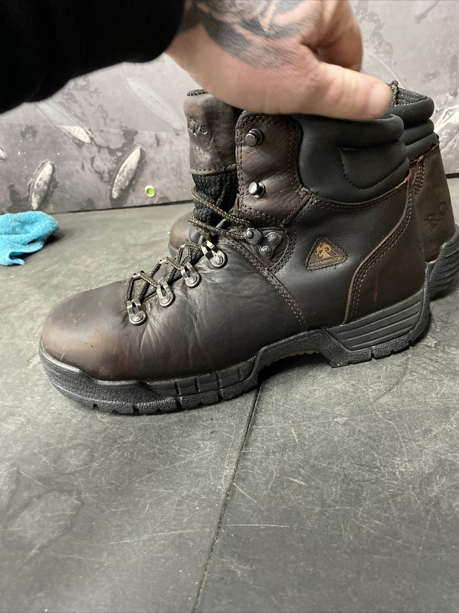 New Mens Mobilite Rocky Boots 6114 Steel Toe Size 9.5  display picture 3