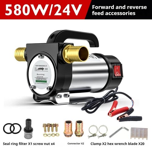 Bombas de aceite eléctricas hacia adelante y hacia atrás Bombas autocebantes Bombas diésel de CC - Imagen 14 de 21