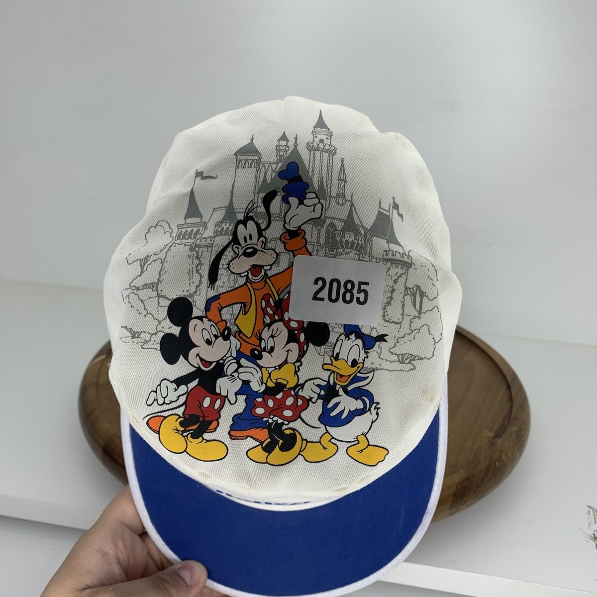 90s00s vintage Disney ツートンキャップ