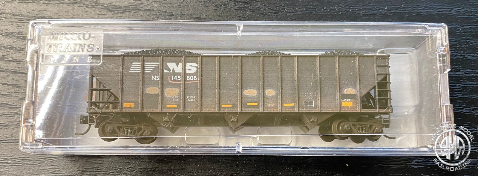 Micro-Trains N Norfolk Southern 100 Ton 3 Bay Coal Hopper Freight 10844540