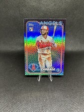 2024 topps series 1 Holiday Foil Trey Cabbage Rookie Card