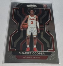 2021-22 Panini Prizm Sharife Cooper Base RC #280 Atlanta Hawks
