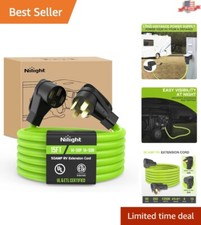 Flexible Storage 15FT 50 Amp Power Cord - Ideal for RVs & Electric Vehicles