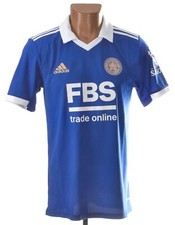 LEICESTER CITY 2022/2023 HOME FOOTBALL SHIRT ADIDAS SIZE S ADULT