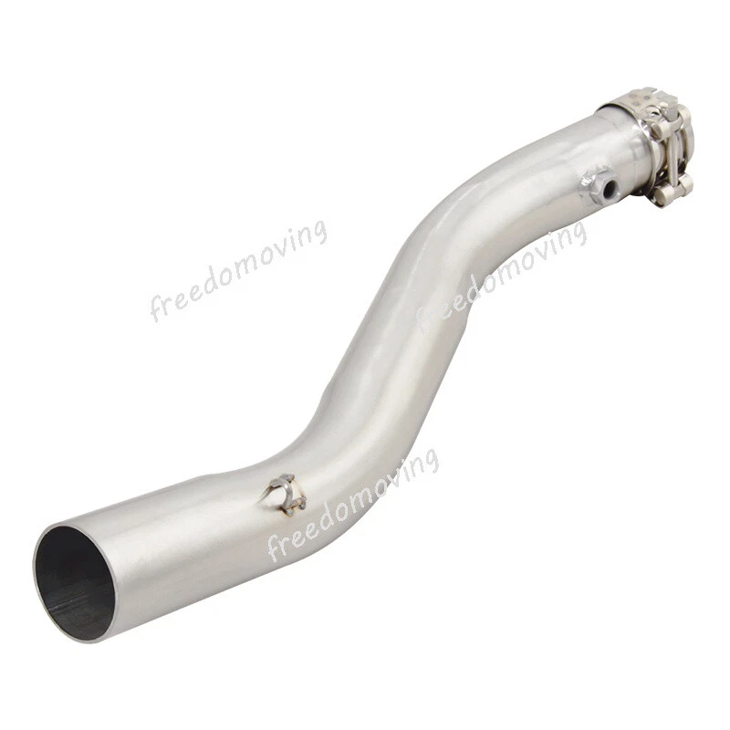 Sistema de escape tubo de enlace medio acero inoxidable 51 mm para Honda CBR600F4i 2001-2007 Foto 4 de 4