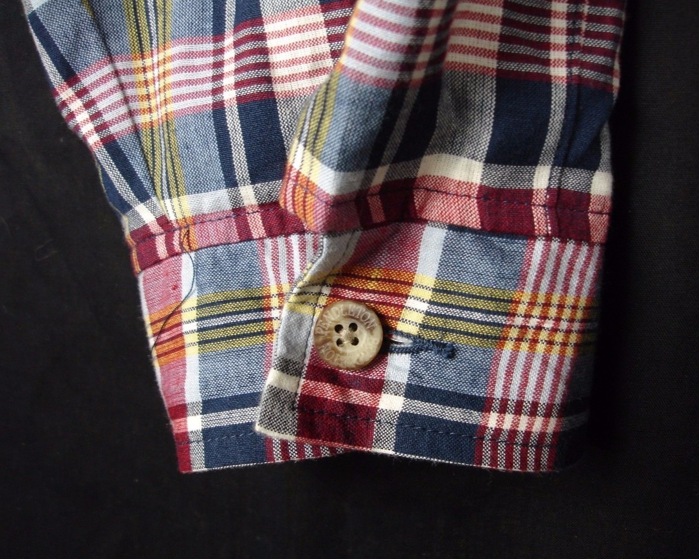 Pendleton Light Coat Blouson Jacket Red Blue Whit… - image 7