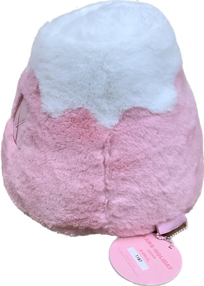 キャラクターグッズ MEDICOM TOY - Kaws Holiday Japan Mount Fuji Plush Pink KAWS Holiday Japan Mt Fuji Plush Pink