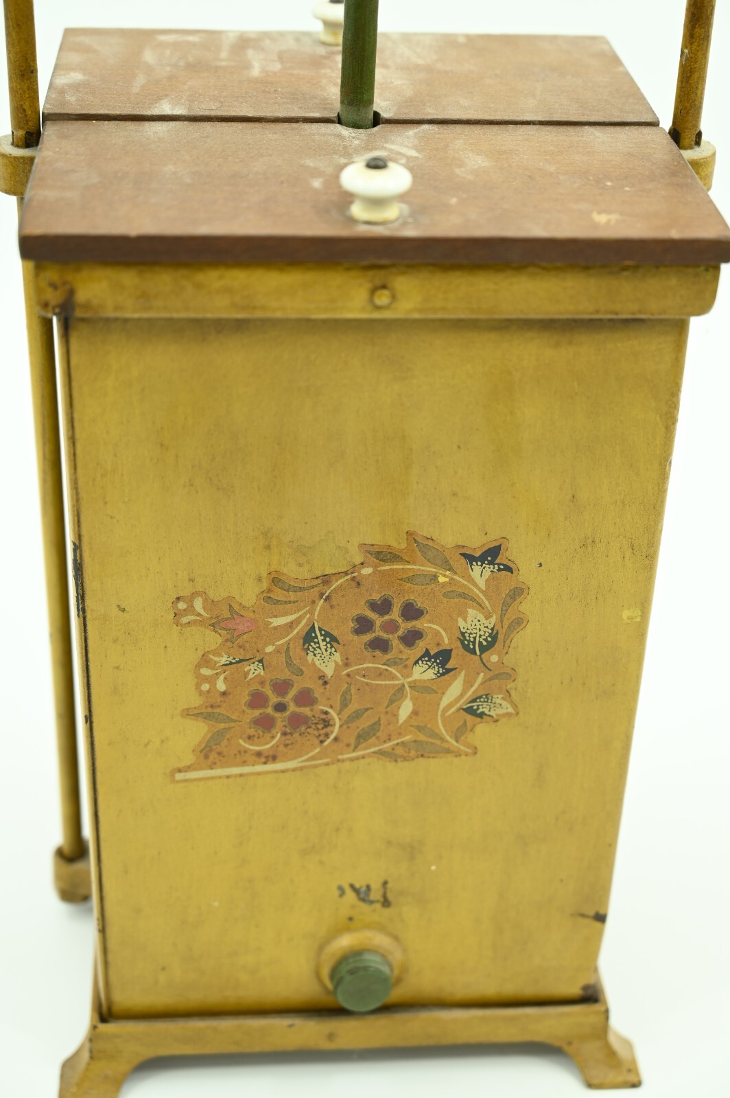 Antique Butter Churn 1907 The Dazey Churn Metal Tin Americana Farmhouse