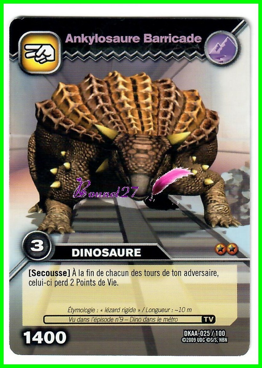 Dinosaur King Ceratosaurus Card