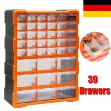 Sortierbox mit 39 Schubladen Sortimentskasten Kleinteilemagazin Garage Organizer
