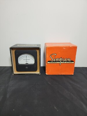 Vintage Simpson Model 27 25-0-25