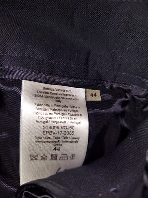 Bottega Veneta Uniform stretch wool pants sz 44 | eBay