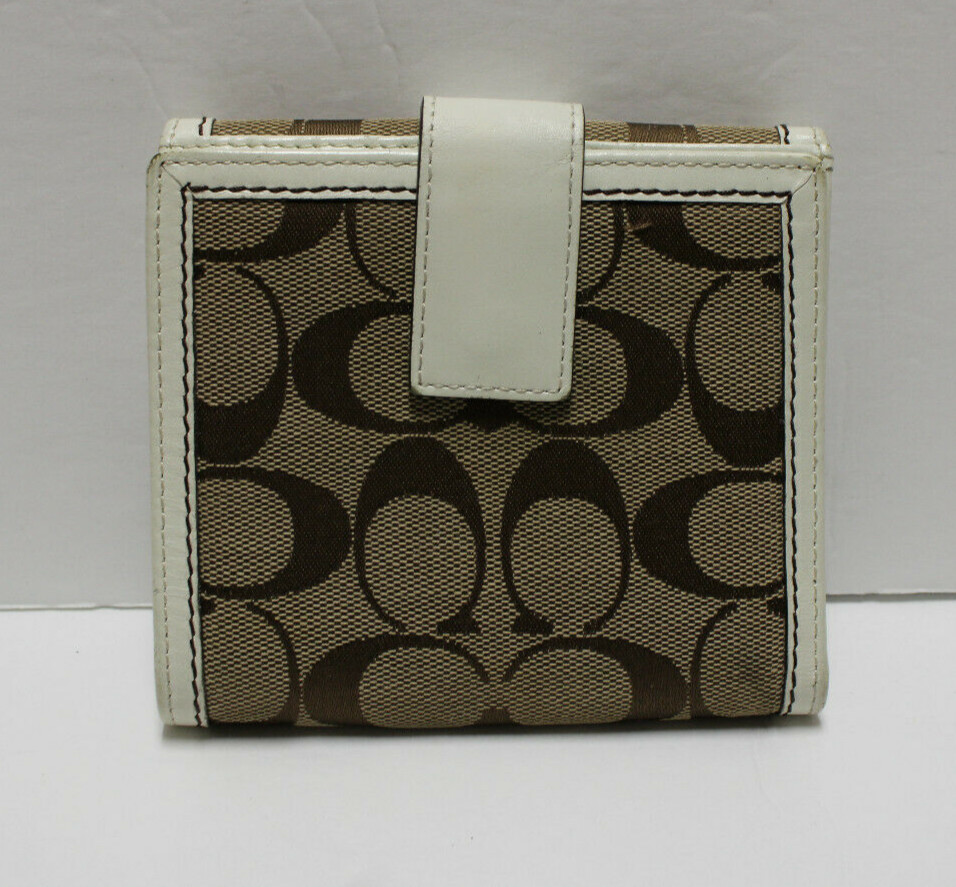 Coach Leatherware EST. 1941 Medium Wallet Brown leath… Gem