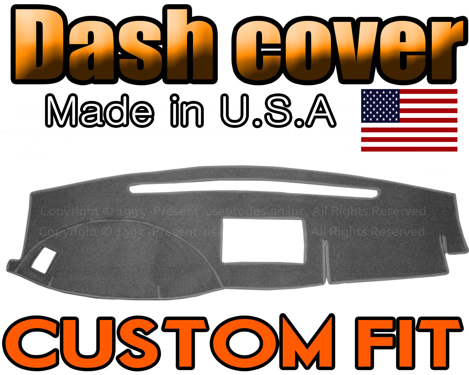 fits 2007-2013  TOYOTA TUNDRA  DASH COVER MAT DASHBOARD PAD /  CHARCOAL  GREY 