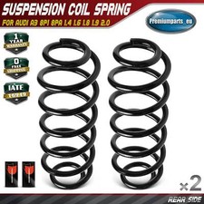 2x Coil Springs Rear Suspension for Audi A3	8P1 8PA 1.4 1.6 1.8 1.9 2.0 RH6598