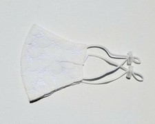 Lace, Linen, White Floral on White