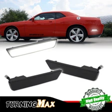 For 08-14 Dodge Challenger/11-14 Charger White LED Lamps Rear Side Marker Lights