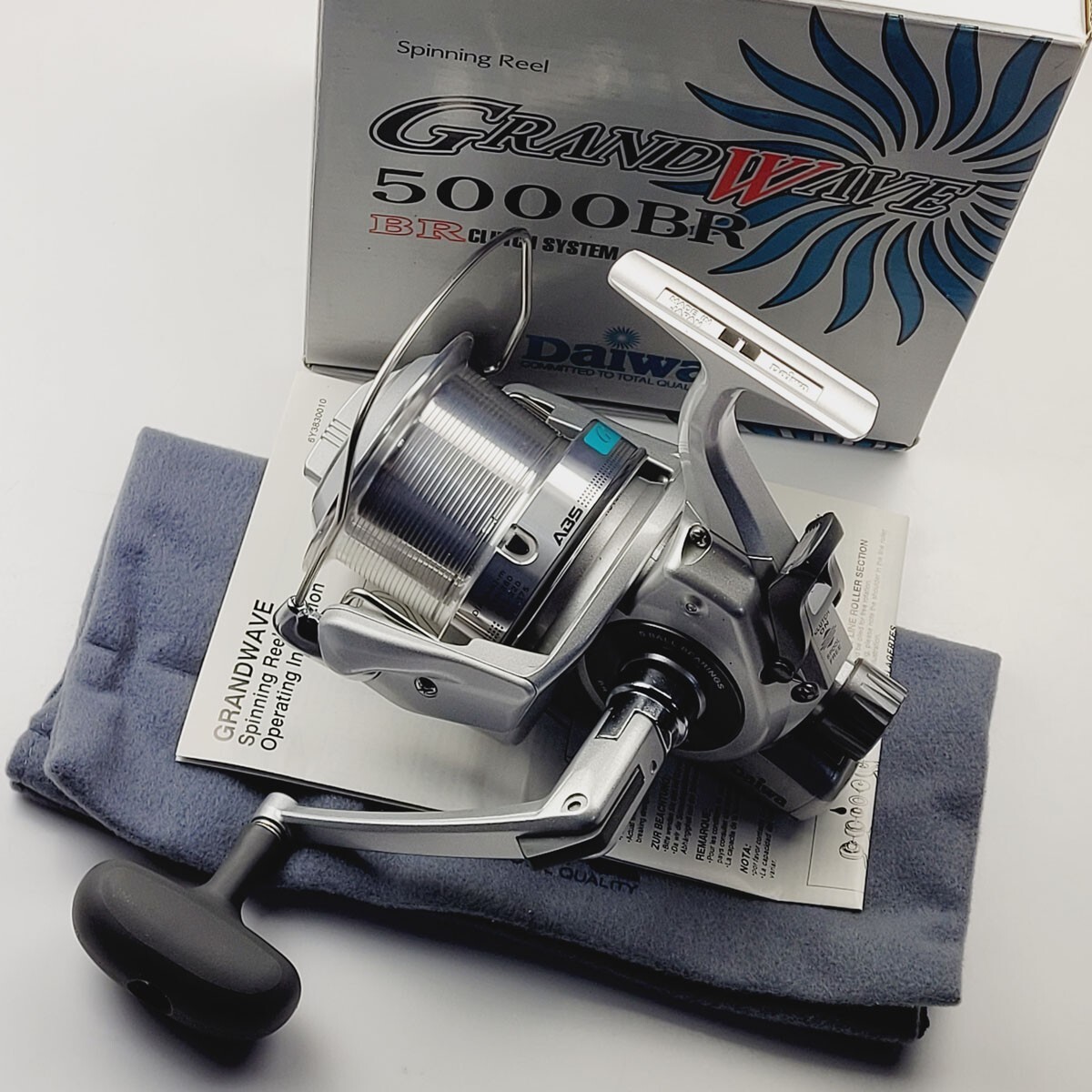 Daiwa Grandwave Spinning Reel 5000 BR Boxed New Long Cast Surf