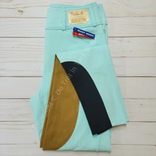 Tailored Sportsman Ladies Vintage Trophy Hunter Sock Bottom Breeches Tiffany/Tan