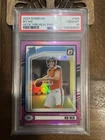 2024 Panini Donruss - Rated Rookie Bo Nix #369 Optic Preview Pink (RC) PSA 10