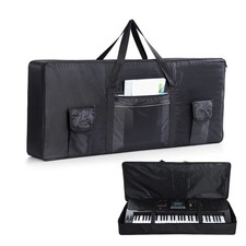 61 Key Keyboard Case, Keyboard Bag 38.5"x16"x5.9" Portable Water Repellency K...