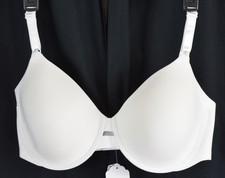 Warner's Women's Blissful Benefits Side Smoothing Underwire Bra White Size 38D