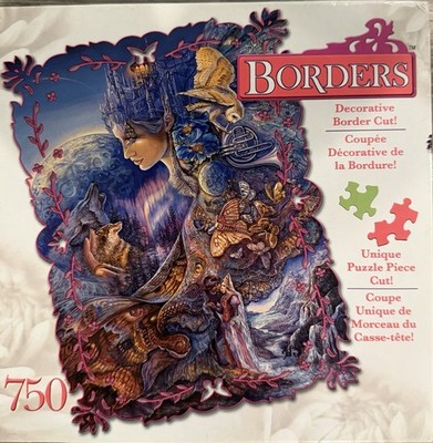 2004 Roseart puzzles JOSEPHINE WALL 750 PC puzzle ONCE IN A BLUE MOON-unverified