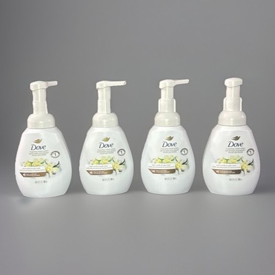 (4) Dove Foaming Hand Wash Warm Vanilla & Sugar Cane Moisturizing Soap 10.1oz