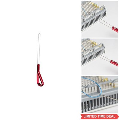 Wire Loop Puller 8.5 Inch Aluminum Handle Pull Wire Through Terminal Blocks