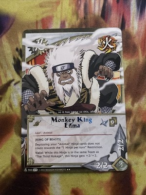 Naruto CCG, Monkey King Enma, 965, 1st Edition,